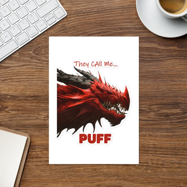 Red Dragon Sticker Cards/Stationery Adhesive graphics 2