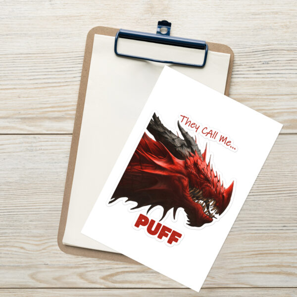 Red Dragon Sticker Cards/Stationery Adhesive graphics 3