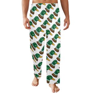 Men’s Sleeping Pajama Pants – Ducky – Men’s Pajamas Clothing Cozy Lounge Trousers