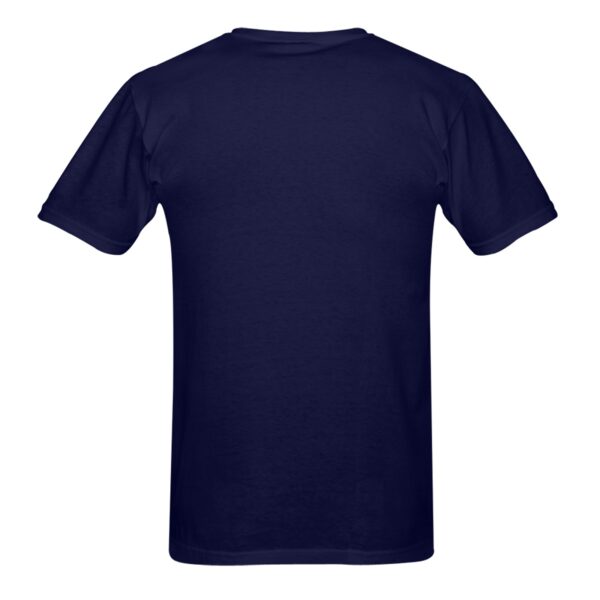 Unisex T-Shirt – Heavy Cotton Shirt – Attention – Navy Clothing Custom shirts 4
