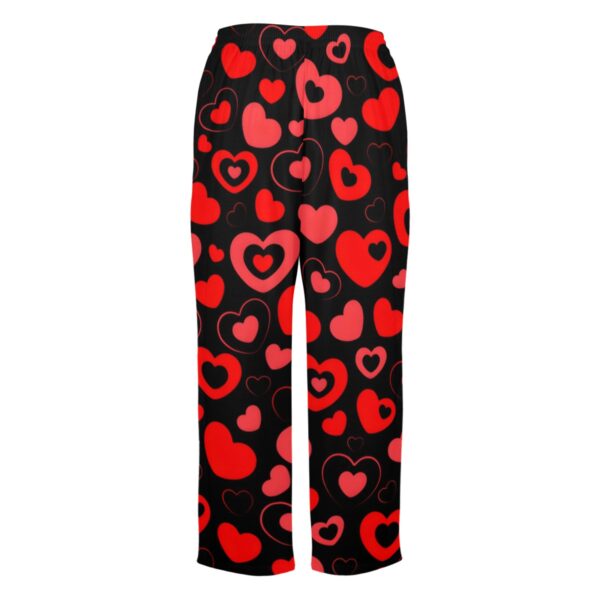 Ladies Sleeping Pajama Pants – Heart Bubbles – Women's Pajamas Clothing Cozy Lounge Trousers 5