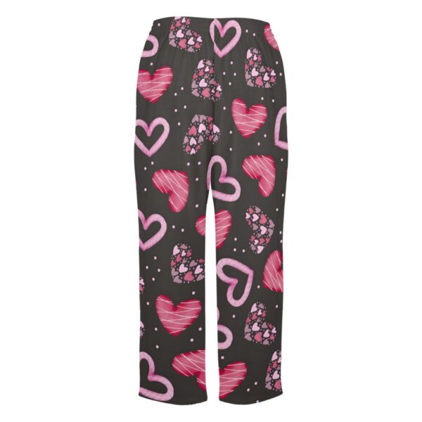 Ladies Sleeping Pajama Pants – Licorice Hearts – Women's Pajamas Clothing Cozy Lounge Trousers 5