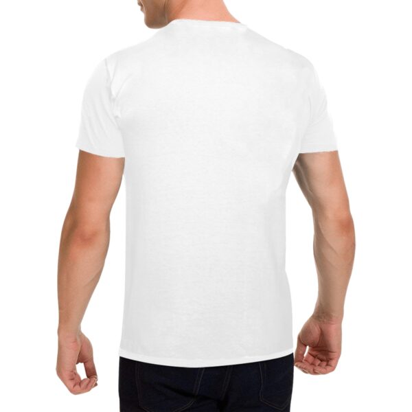Unisex T-Shirt – Heavy Cotton Shirt – Butterfly Splash – White Clothing Custom shirts 2