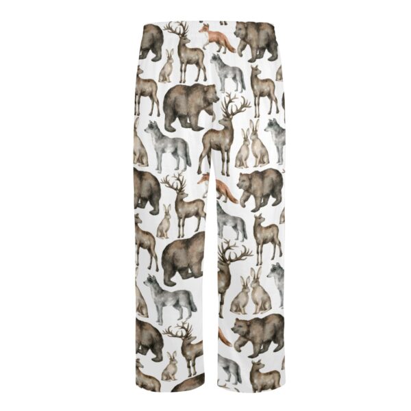 Men’s Sleeping Pajama Pants – Wildlife – Men’s Pajamas Clothing Cozy Lounge Trousers 5