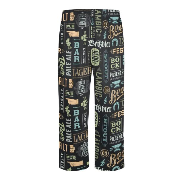 Men’s Sleeping Pajama Pants – Beer-Fan – Men’s Pajamas Clothing Cozy Lounge Trousers 5