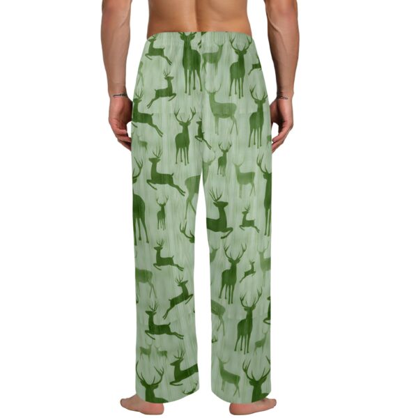 Men’s Sleeping Pajama Pants – En-Deer-Ing – Men’s Pajamas Clothing Cozy Lounge Trousers 3