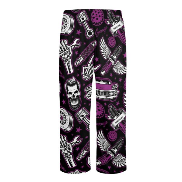 Men’s Sleeping Pajama Pants – Purple-HotRod – Men’s Pajamas Clothing Cozy Lounge Trousers 5