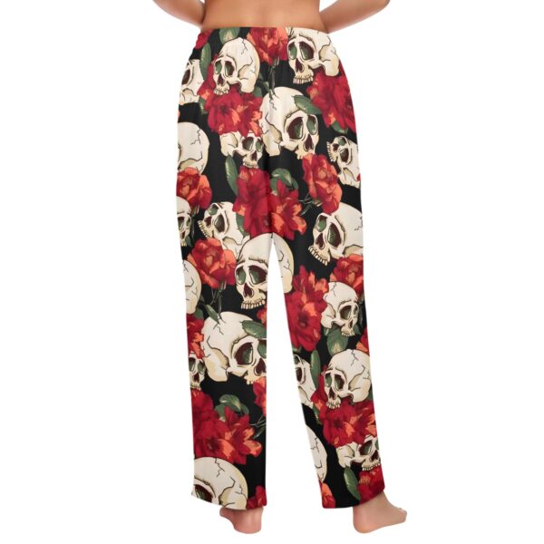 Ladies Sleeping Pajama Pants – Skully – Women's Pajamas Clothing Cozy Lounge Trousers 3