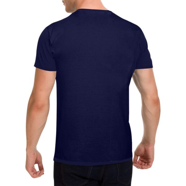 Unisex T-Shirt – Heavy Cotton Shirt – Attention – Navy Clothing Custom shirts 2