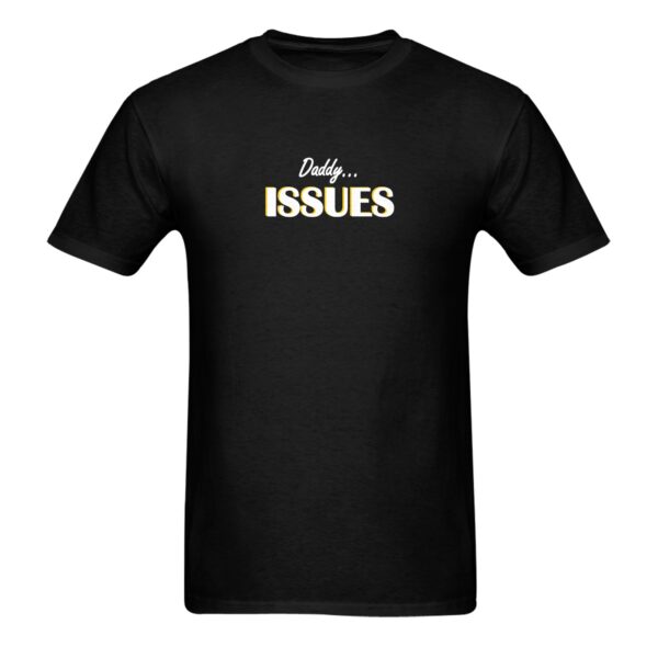 Unisex T-Shirt – Heavy Cotton Shirt – Daddy – Black Clothing Custom shirts 3