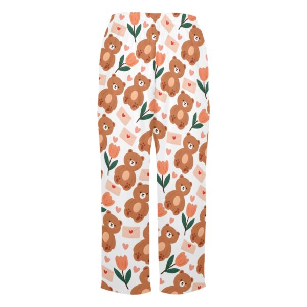 Ladies Sleeping Pajama Pants – Teddy Love – Women's Pajamas Clothing Cozy Lounge Trousers 5