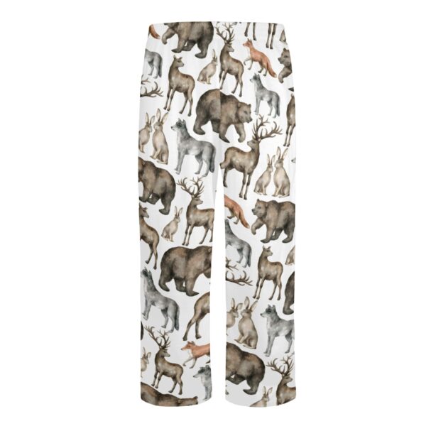 Men’s Sleeping Pajama Pants – Wildlife – Men’s Pajamas Clothing Cozy Lounge Trousers 5