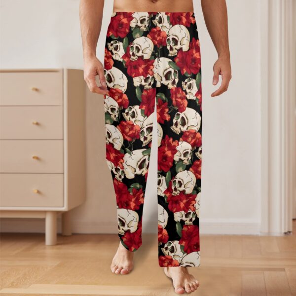 Men’s Sleeping Pajama Pants – Skully – Men’s Pajamas Clothing Cozy Lounge Trousers 4