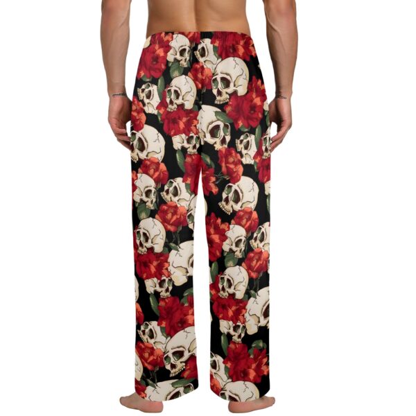 Men’s Sleeping Pajama Pants – Skully – Men’s Pajamas Clothing Cozy Lounge Trousers 3