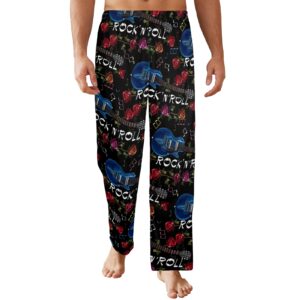 Men’s Sleeping Pajama Pants – Freedom-Rock – Men’s Pajamas Clothing Cozy Lounge Trousers
