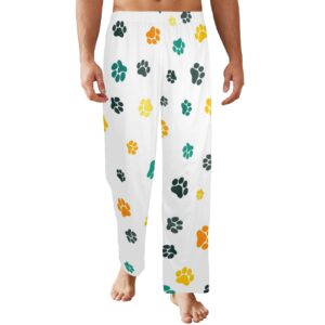Men’s Sleeping Pajama Pants – Bear-Paw – Men’s Pajamas Clothing Cozy Lounge Trousers