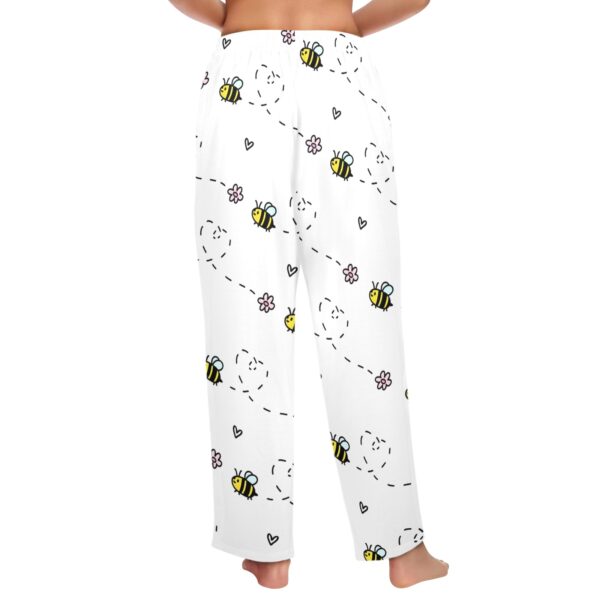 Ladies Sleeping Pajama Pants – Bumble Flight – Women's Pajamas Clothing Cozy Lounge Trousers 3