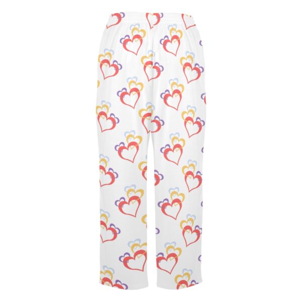 Ladies Sleeping Pajama Pants – Hollow Hearts –  Women's Pajamas Clothing Cozy Lounge Trousers 5