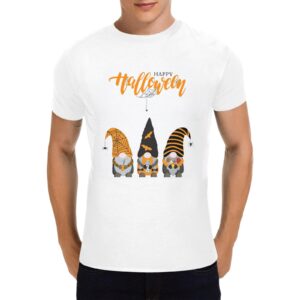 Unisex T-Shirt – Heavy Cotton Shirt – Halloween Gnomes – White2 Clothing Custom shirts