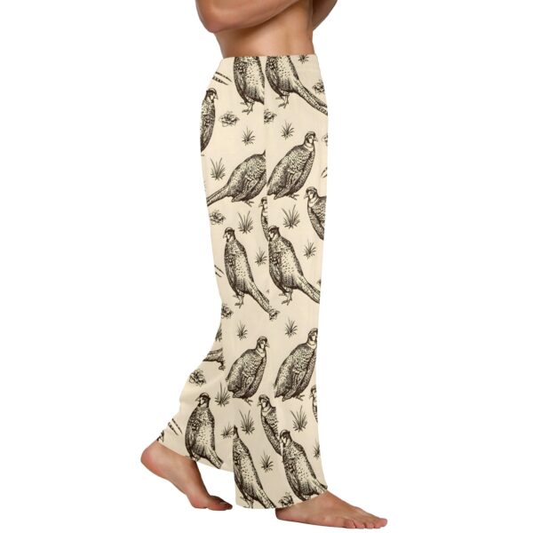 Men’s Sleeping Pajama Pants – Pheasants – Men’s Pajamas Clothing Cozy Lounge Trousers 2