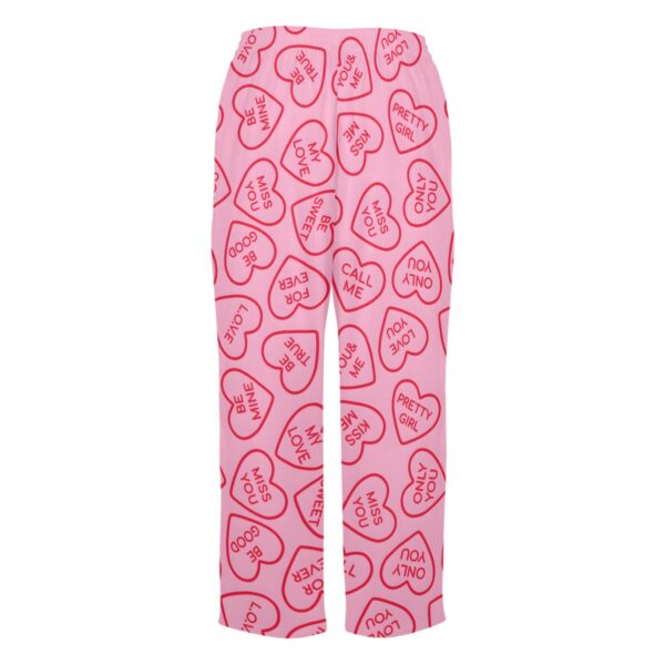 Ladies Sleeping Pajama Pants – Candy Hearts – Women’s Pajamas Clothing Cozy Lounge Trousers 5