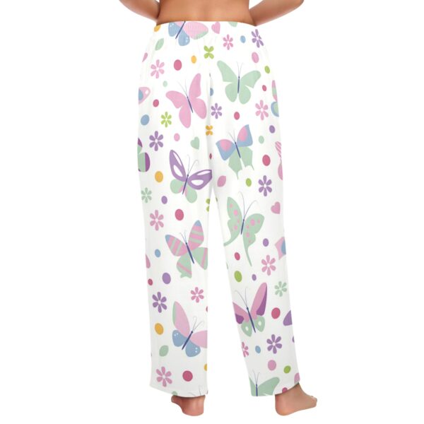 Ladies Sleeping Pajama Pants – Butterfly – Women's Pajamas Clothing Cozy Lounge Trousers 3
