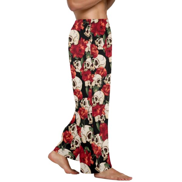 Men’s Sleeping Pajama Pants – Skully – Men’s Pajamas Clothing Cozy Lounge Trousers 2