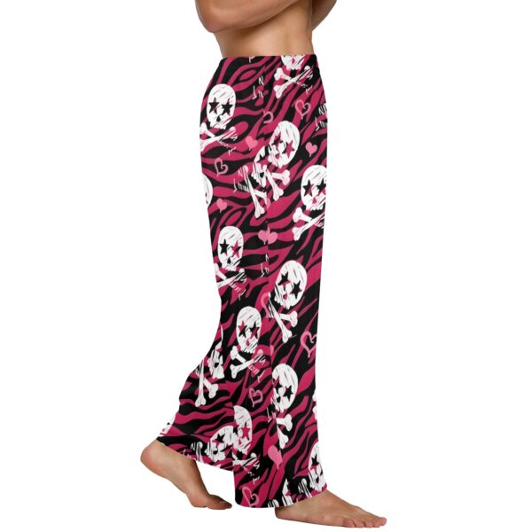 Men’s Sleeping Pajama Pants – Zebra-Rock – Men’s Pajamas Clothing Cozy Lounge Trousers 2