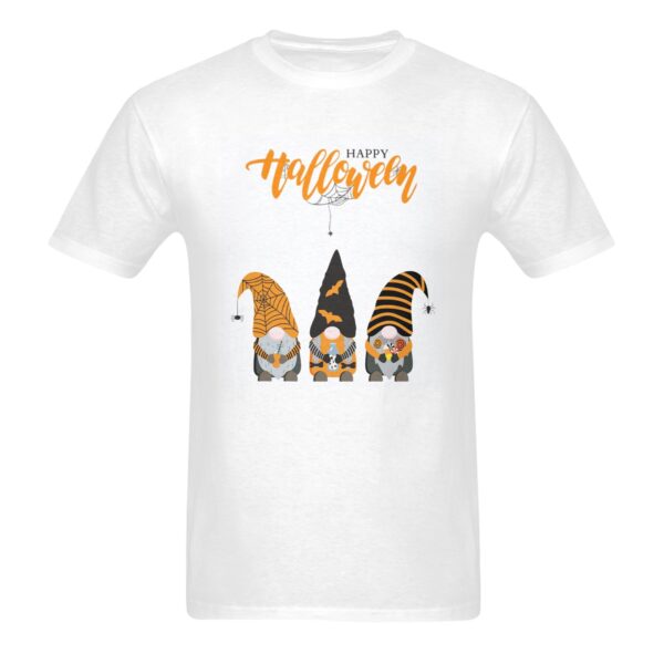 Unisex T-Shirt – Heavy Cotton Shirt – Halloween Gnomes – White2 Clothing Custom shirts 3