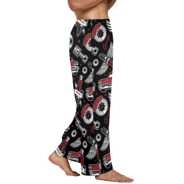 Men’s Sleeping Pajama Pants – Red-HotRod – Men’s Pajamas Clothing Cozy Lounge Trousers 2