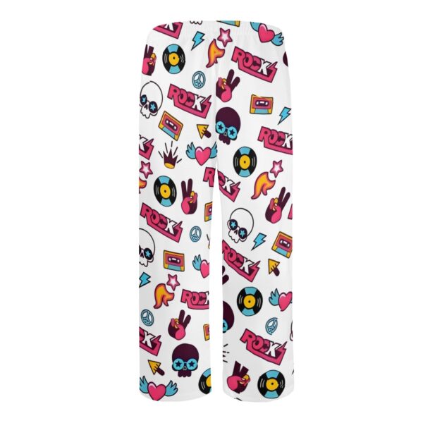 Men’s Sleeping Pajama Pants – 80s-Rock – Men’s Pajamas Clothing Cozy Lounge Trousers 6