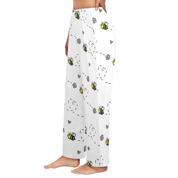 Ladies Sleeping Pajama Pants – Bumble Flight – Women's Pajamas Clothing Cozy Lounge Trousers 2