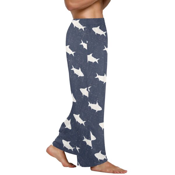 Men’s Sleeping Pajama Pants – Denim-Sharks – Men’s Pajamas Clothing Cozy Lounge Trousers 2