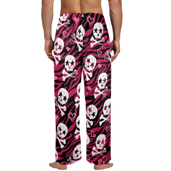 Men’s Sleeping Pajama Pants – Zebra-Rock – Men’s Pajamas Clothing Cozy Lounge Trousers 3