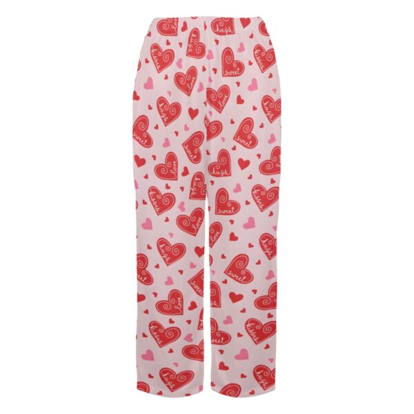 Ladies Sleeping Pajama Pants – Love Hugs –  Women's Pajamas Clothing Cozy Lounge Trousers 4