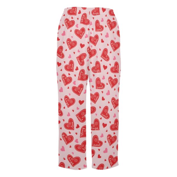 Ladies Sleeping Pajama Pants – Love Hugs –  Women's Pajamas Clothing Cozy Lounge Trousers 5