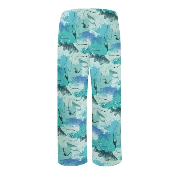 Men’s Sleeping Pajama Pants – Teal-Lures – Men’s Pajamas Clothing Cozy Lounge Trousers 6