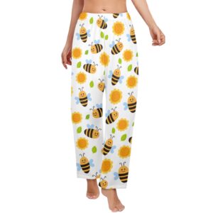 Ladies Sleeping Pajama Pants – Bumble – Women's Pajamas Clothing Cozy Lounge Trousers