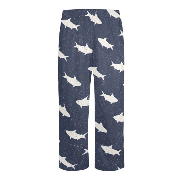 Men’s Sleeping Pajama Pants – Denim-Sharks – Men’s Pajamas Clothing Cozy Lounge Trousers 5