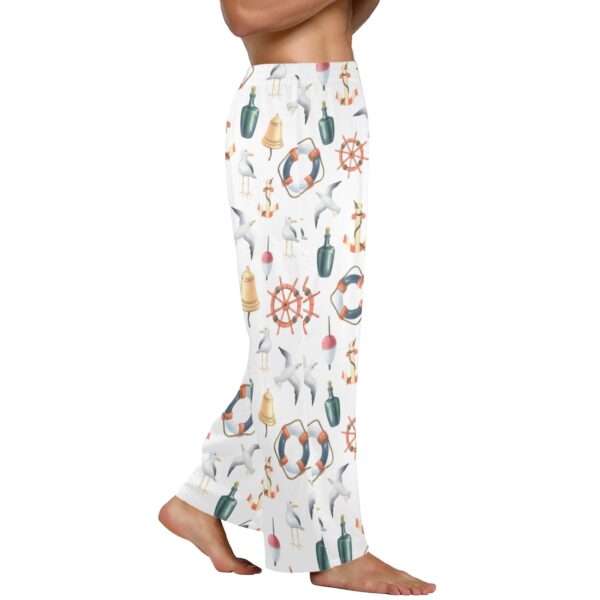 Men’s Sleeping Pajama Pants – seafarer – Men’s Pajamas Clothing Cozy Lounge Trousers 2