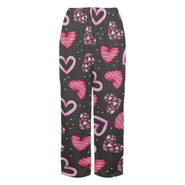 Ladies Sleeping Pajama Pants – Licorice Hearts – Women's Pajamas Clothing Cozy Lounge Trousers 4