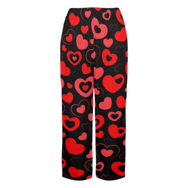 Ladies Sleeping Pajama Pants – Heart Bubbles – Women's Pajamas Clothing Cozy Lounge Trousers 4