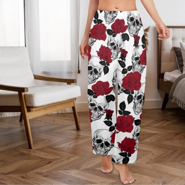 Ladies Sleeping Pajama Pants – Rockin Rose – Women's Pajamas Clothing Cozy Lounge Trousers 6