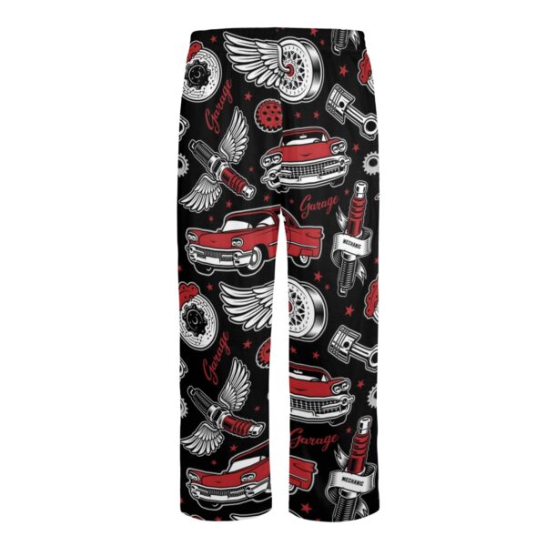 Men’s Sleeping Pajama Pants – Red-HotRod – Men’s Pajamas Clothing Cozy Lounge Trousers 5