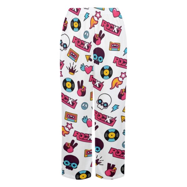 Ladies Sleeping Pajama Pants – 80s Rock – Women's Pajamas Clothing Cozy Lounge Trousers 4