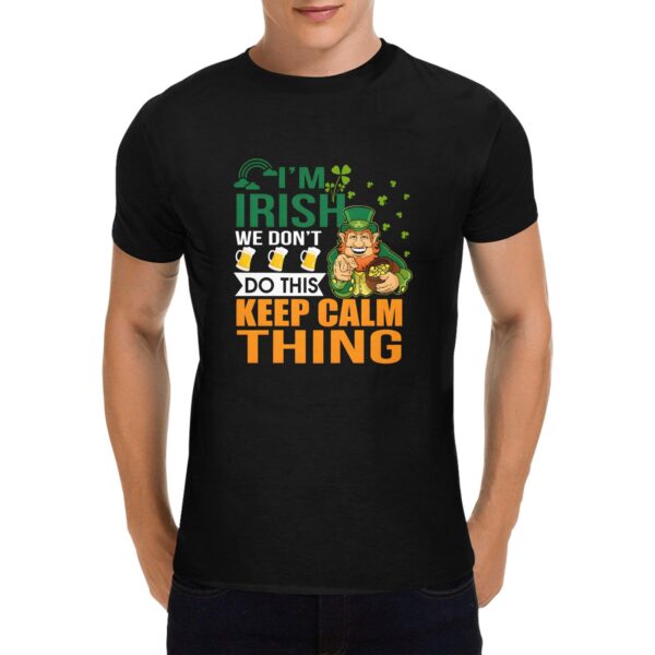 Unisex T-Shirt – Heavy Cotton Shirt – St. Patrick Tshirt Irish Calm Clothing Funny Irish Tee