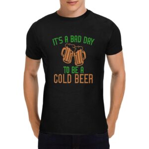Unisex T-Shirt – Heavy Cotton Shirt – St. Patrick Tshirt Bad Day Clothing Funny Irish Tee