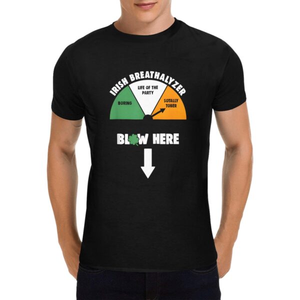 Unisex T-Shirt – Heavy Cotton Shirt – St. Patrick Tshirt Breathalyzer Clothing Funny Irish Tee