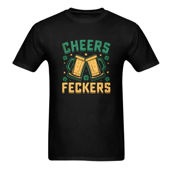 Unisex T-Shirt – Heavy Cotton Shirt – St. Patrick Tshirt Cheers Feckers Clothing Funny Irish Tee 3
