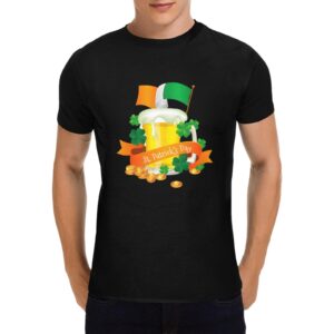 Unisex T-Shirt – Heavy Cotton Shirt – St. Patrick Tshirt Happy 1 Clothing Funny Irish Tee